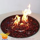 Hitzebeständiges Fireglass für Kamin