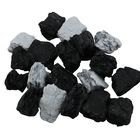 Firepit zerriss schwarzen die Kohlen-Feuer-Kohlen-keramischen Chips und graue Farbe